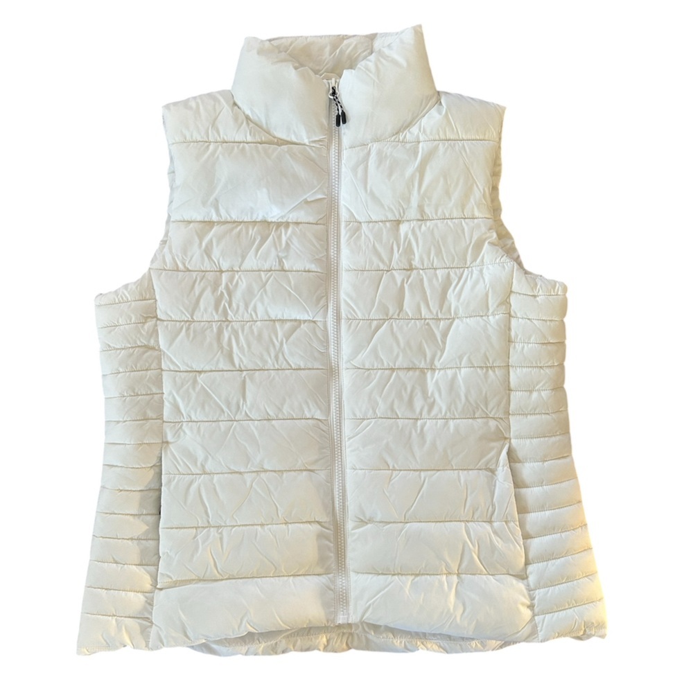 Pulse Women's Cream Quilted Vest